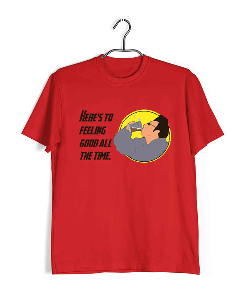 6 KRAMER TV Series Casual Graphic Printed T-Shirt for Men